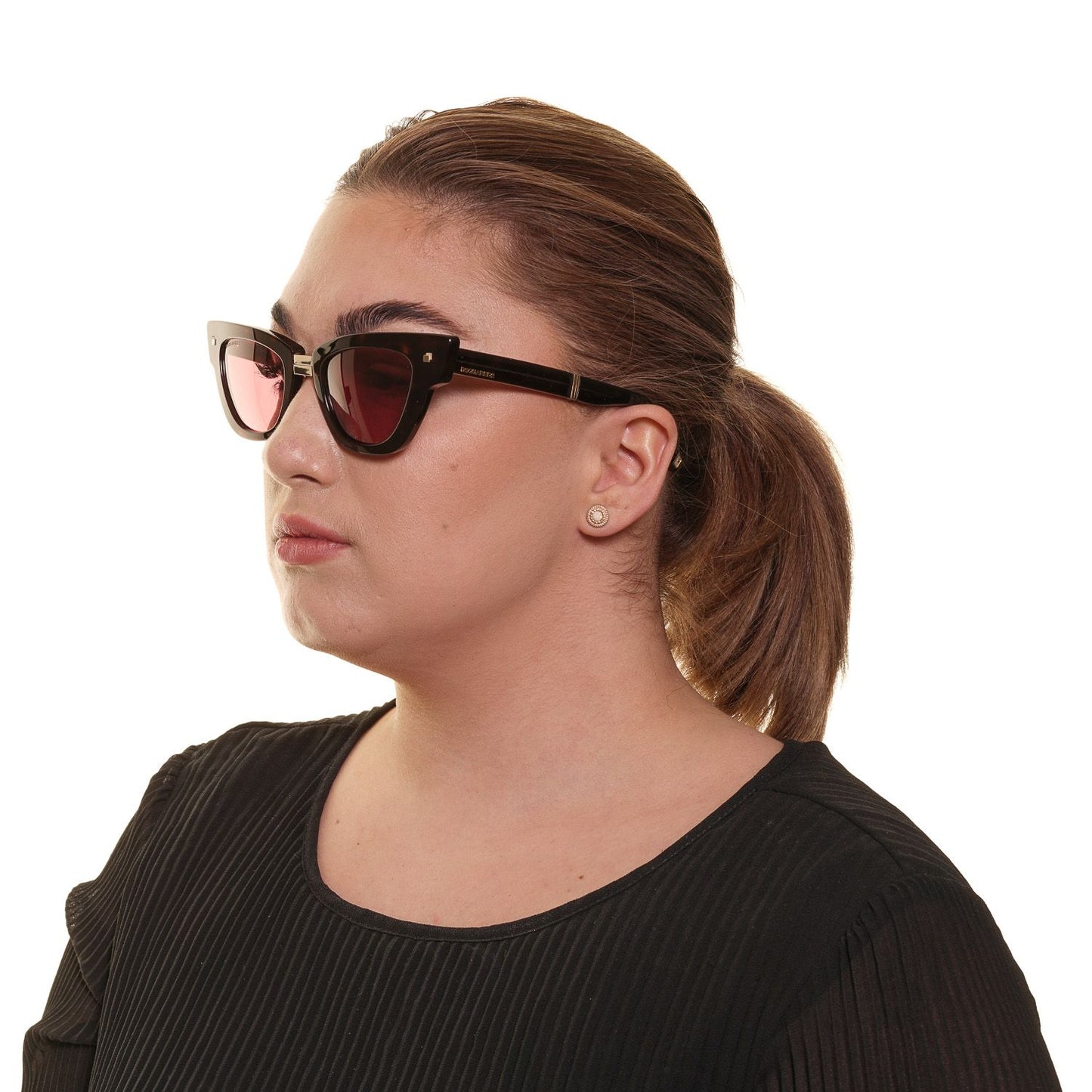 Brown Unisex Sunglasses