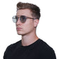 Gray Unisex Sunglasses