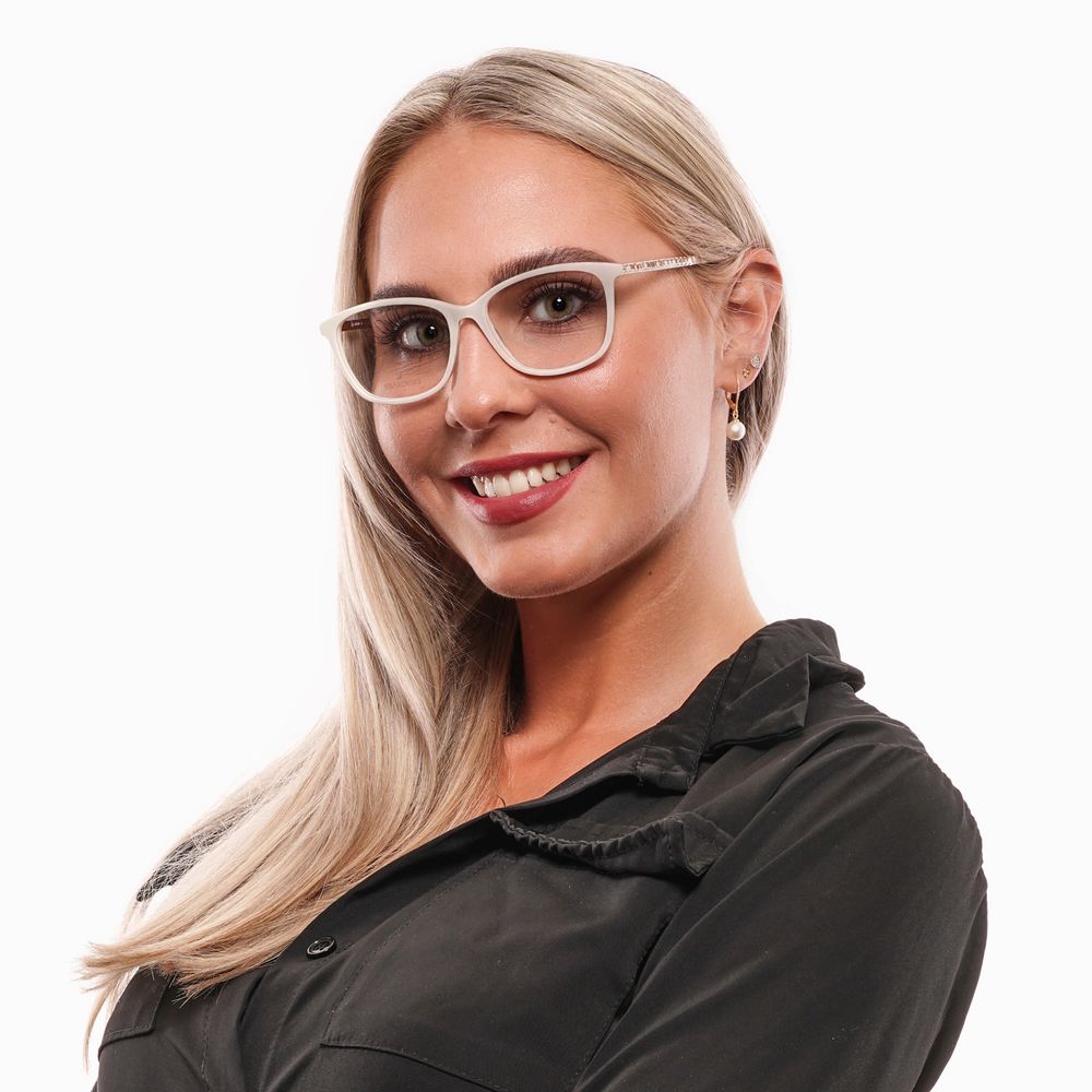 White Women Optical Frames