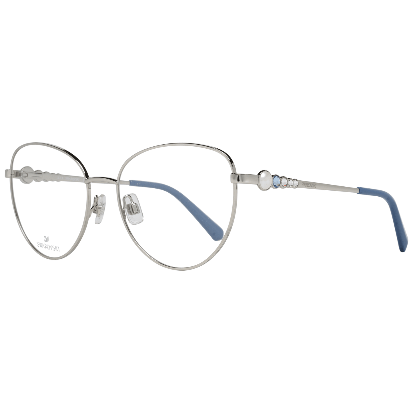 Silver Women Optical Frames