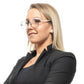 White Women Optical Frames