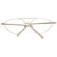 Gold Women Optical Frames