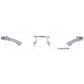 Silver Men Optical Frames