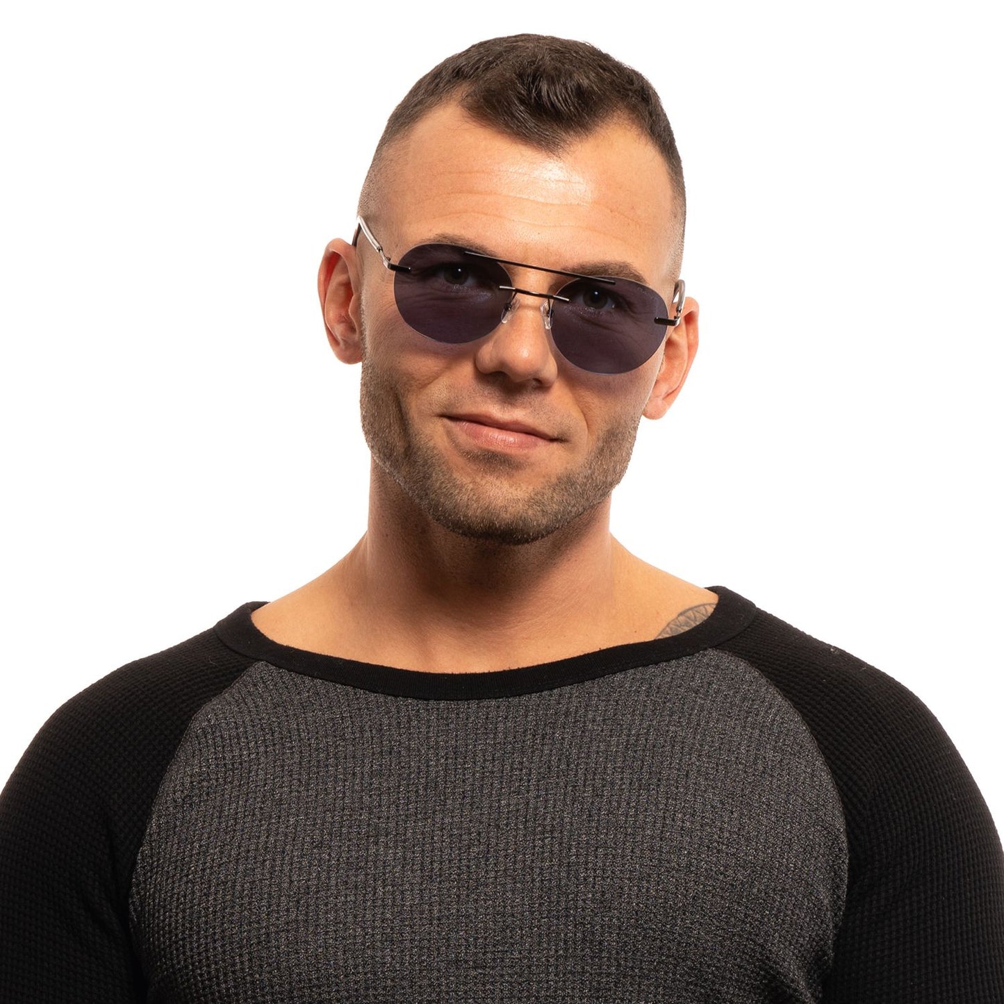 Gray Men Sunglasses