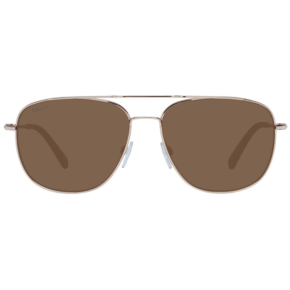 Rose Gold Men Sunglasses