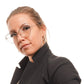 Rose Gold Women Optical Frames