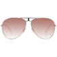 Rose Gold Unisex Sunglasses