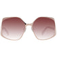 Rose Gold Women Sunglasses