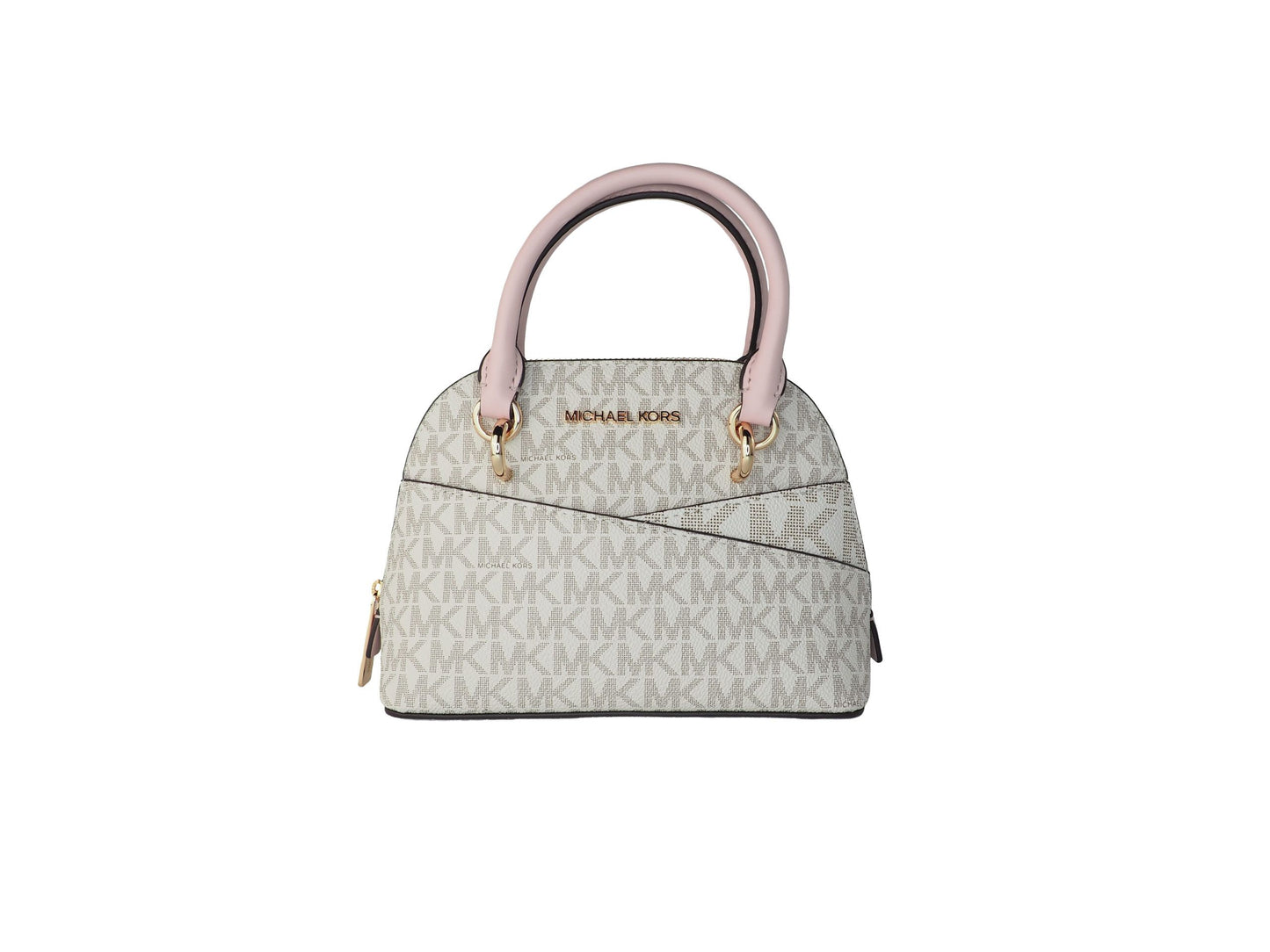 Jet Set Travel XS Dome X Cross Satchel Crossbody Handbag (Vanilla/Powder Blush)