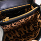 Elegant Black Leather Welcome Handbag