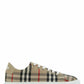 Elegant Beige Low-Top Sneakers for Chic Style