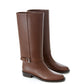 Equestrian Style Luxe Leather Boots
