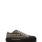 Elegant Low Top Cotton Canvas Sneakers