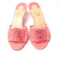Operette Salmon Strappy Kitten Heel sandal