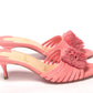 Operette Salmon Strappy Kitten Heel sandal