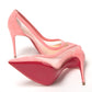 Pink Galativi Suede High Heels Pumps