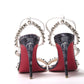 Multicolor silver Mafaldina Spikes High Heels
