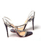 Multicolor silver Mafaldina Spikes High Heels
