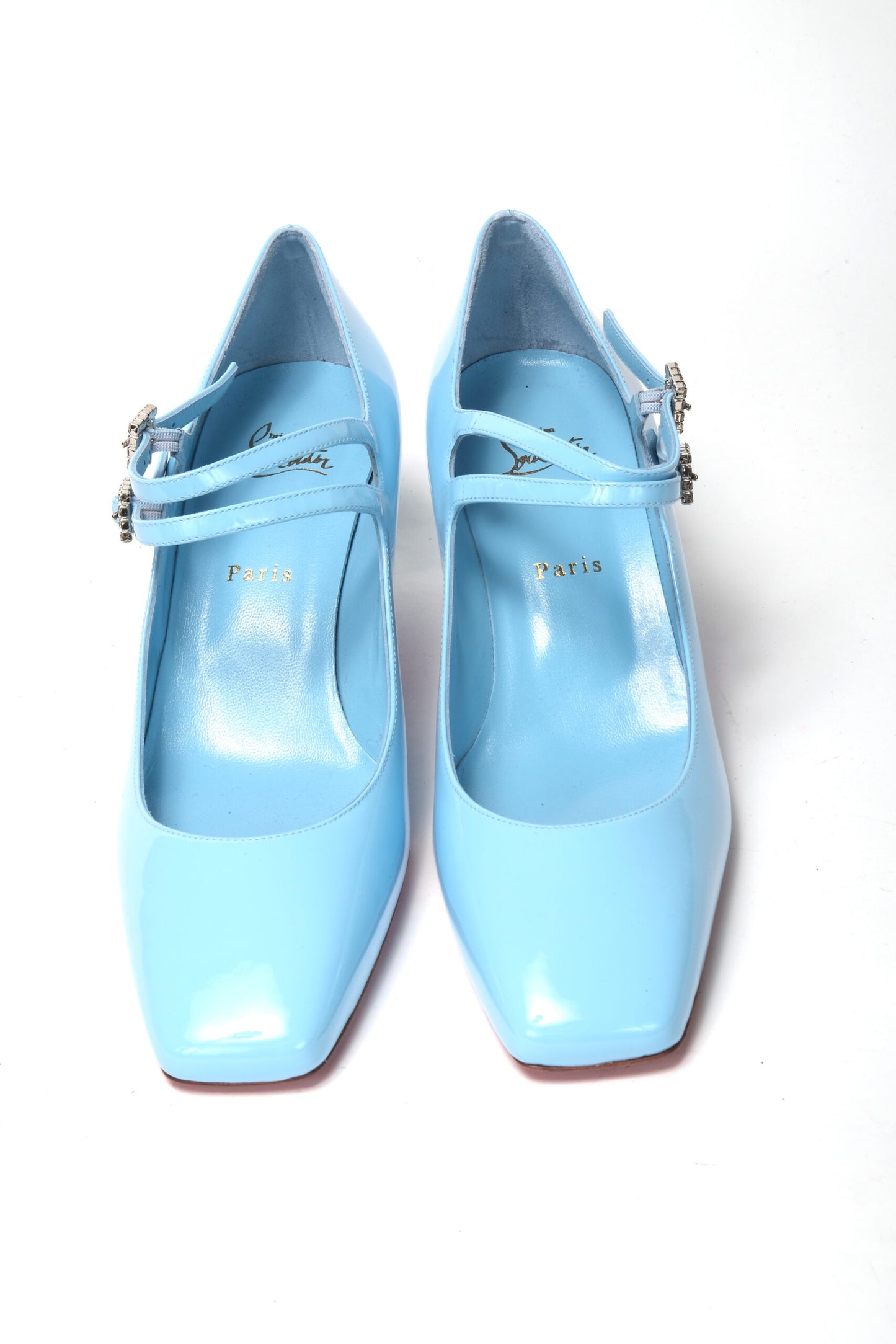 Splash 9Blue Aquajane 45 Patent Heel
