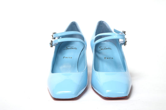 Splash 9Blue Aquajane 45 Patent Heel