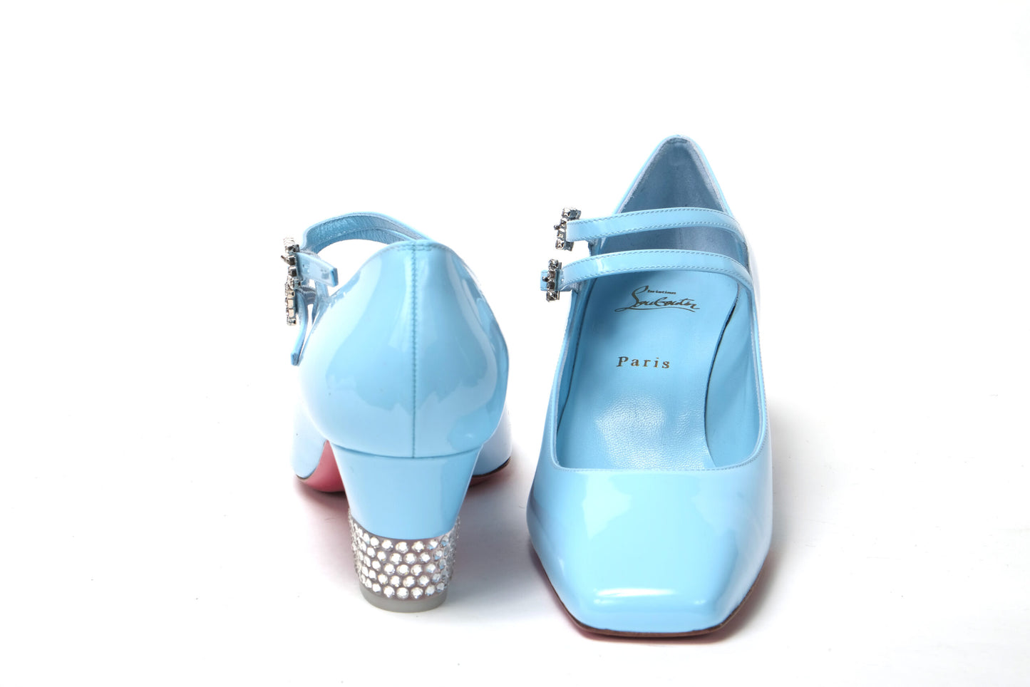 Splash 9Blue Aquajane 45 Patent Heel