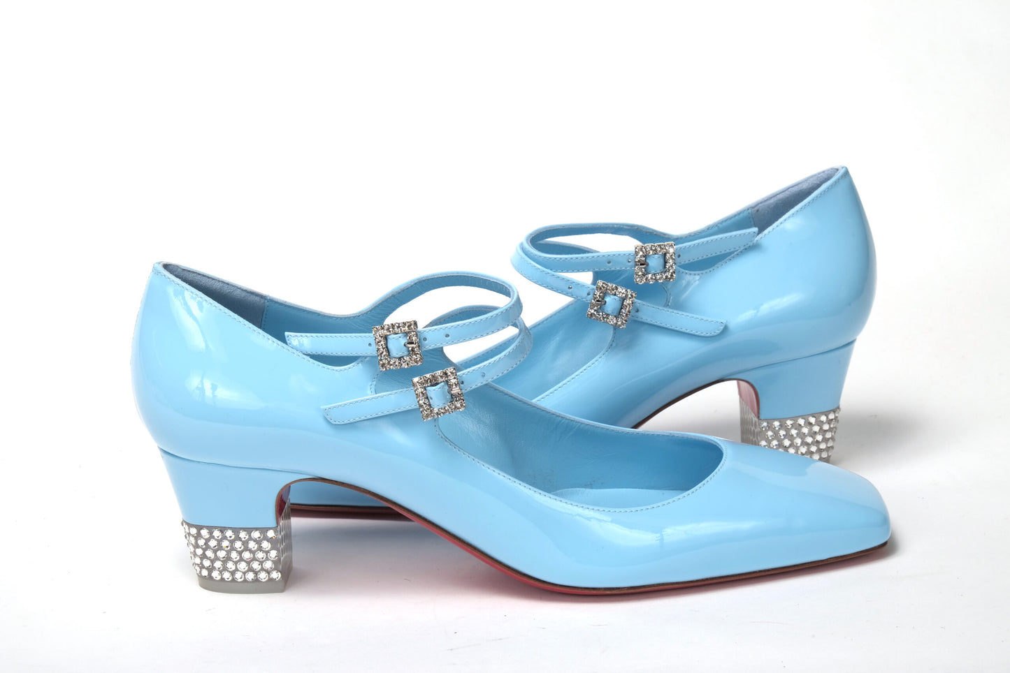 Splash 9Blue Aquajane 45 Patent Heel