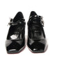 Black/Lin Black Aquajane 45 Patent Heel