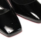 Black/Lin Black Aquajane 45 Patent Heel