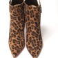 Leopard Birgikate 65 Veau Velours Heel Boots