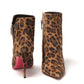 Leopard Birgikate 65 Veau Velours Heel Boots