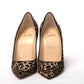 Multi/Black Leopard Kate 100 Pony Heel