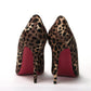 Multi/Black Leopard Kate 100 Pony Heel