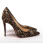 Multi/Black Leopard Kate 100 Pony Heel