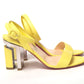 Citronnade/Nickel Tournikouna 55 Nappa Sandal
