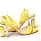 Citronnade/Nickel Tournikouna 55 Nappa Sandal