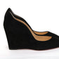 Black Tanja 85 Veau Heel