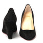 Black Tanja 85 Veau Heel
