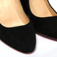 Black Tanja 85 Veau Heel