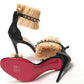 Black/Savane Black/Natural Poupedou 100 Calf Heel