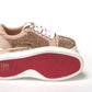 Antoinette Rose Gold Embellished Sneakers
