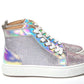 Ab/Silver Super Lou Strass Fla Sneakers