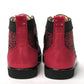 Red Black Louis Junior Spikes  Sneaker Shoes
