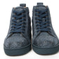 Blue Louis Junior Spikes Sneaker Shoes