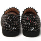 Black Rollerboat Flat Loafer Shoes