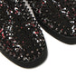 Black Rollerboat Flat Loafer Shoes