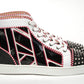 Multicolor Version Lou Spikes Orlato Flat Shoes
