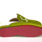 Bourgeon Lime Navy Coolito Flat Shoes