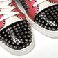 Multicolor Version Lou Spikes Orlato Flat Shoes