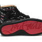 Black/Black Gun Lou Spikes Orlato Flat Shoes