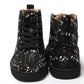 Black/Black Gun Lou Spikes Orlato Flat Shoes